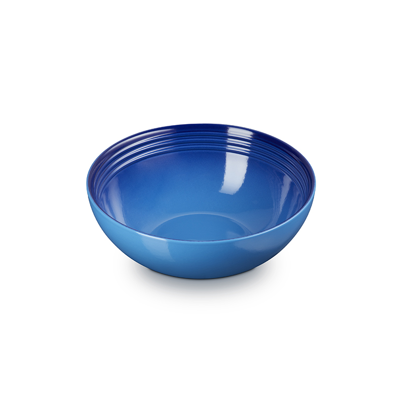 Stoneware Medium Serving Bowl, Azure-2