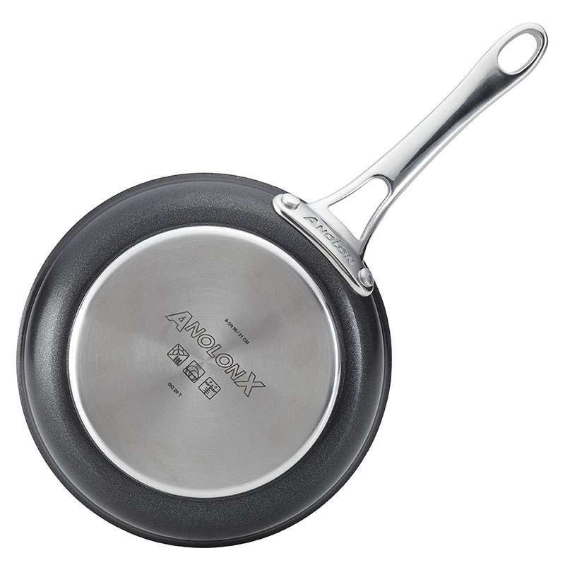 Anolon X Twin Pack Skillet, 21cm & 25cm, Black-3