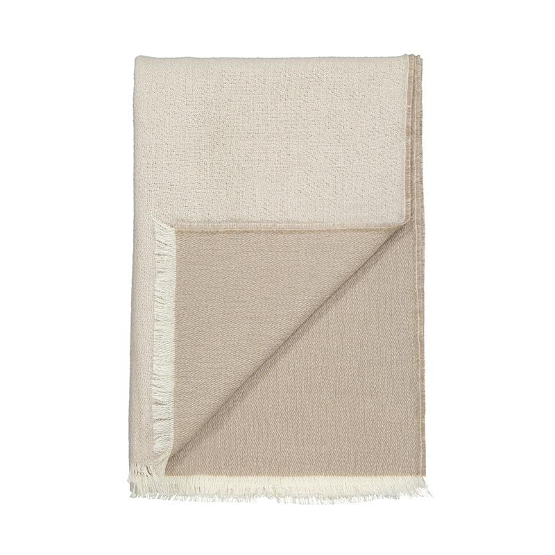 Venice Throw, H190cm x W130cm, White/Latte-0