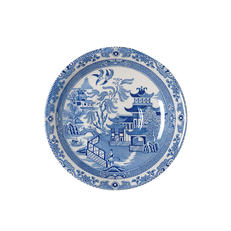 Blue Willow Breakfast Saucer, D16.5cm-0