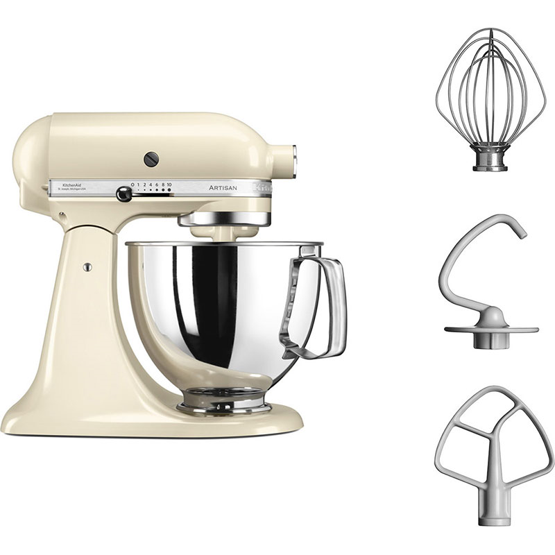 Artisan Stand Mixer, 4.8L, Almond Cream-3