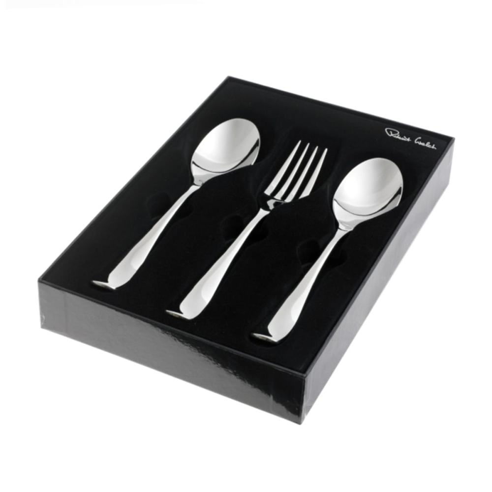 Warwick Bright 3 piece serving set, Stainless Steel-1