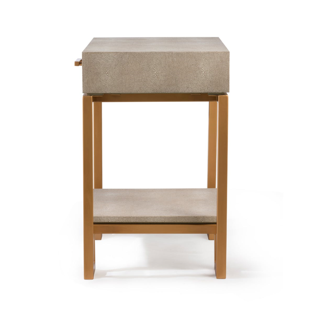 Flex Side table, W52 x H60 x D40cm, Cream-2