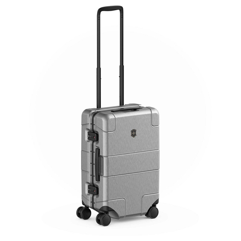 Lexicon Framed Series Frequent Flyer Hardside Carry-On, 23 x 35 x 55cm, Titanium-1