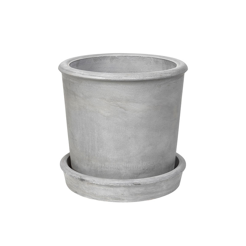 Rolf Planter, D37 x H37cm, Charcoal-0