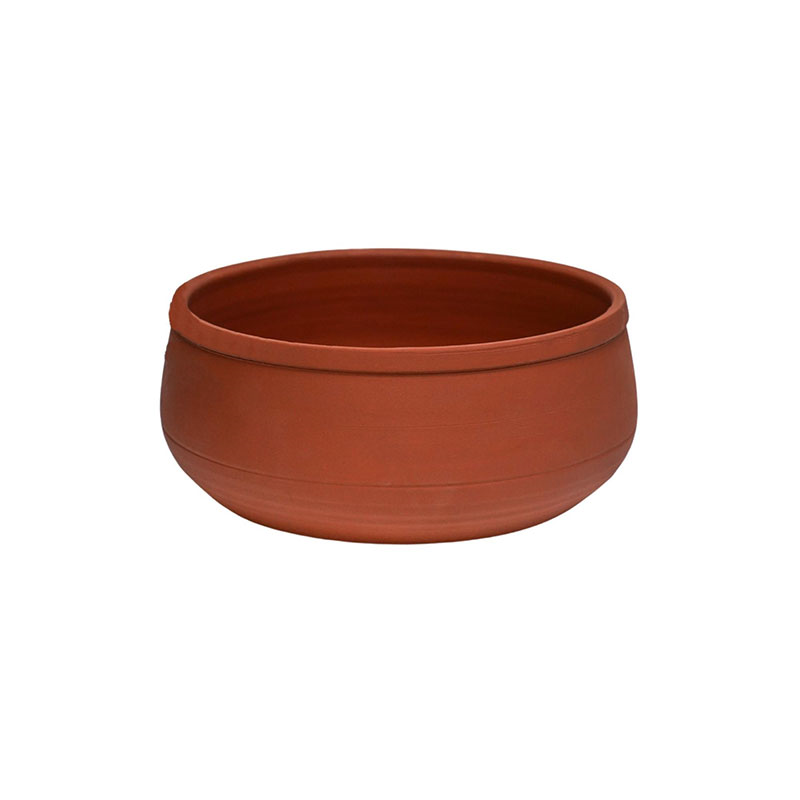 Kew Temperate House Handthrown Statement Bowl, D30cm, Burnt Umber-1