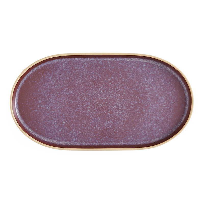 Minerals Oval Platter, L35 x W19cm, Amethyst-6