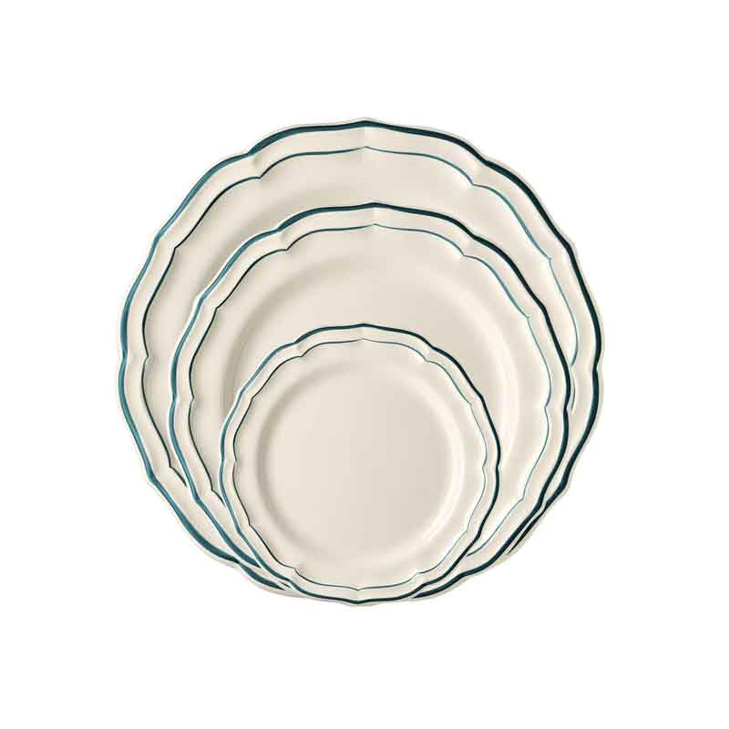 Dessert Plates, Filet Acapulco, 23cm, Set of 4-1