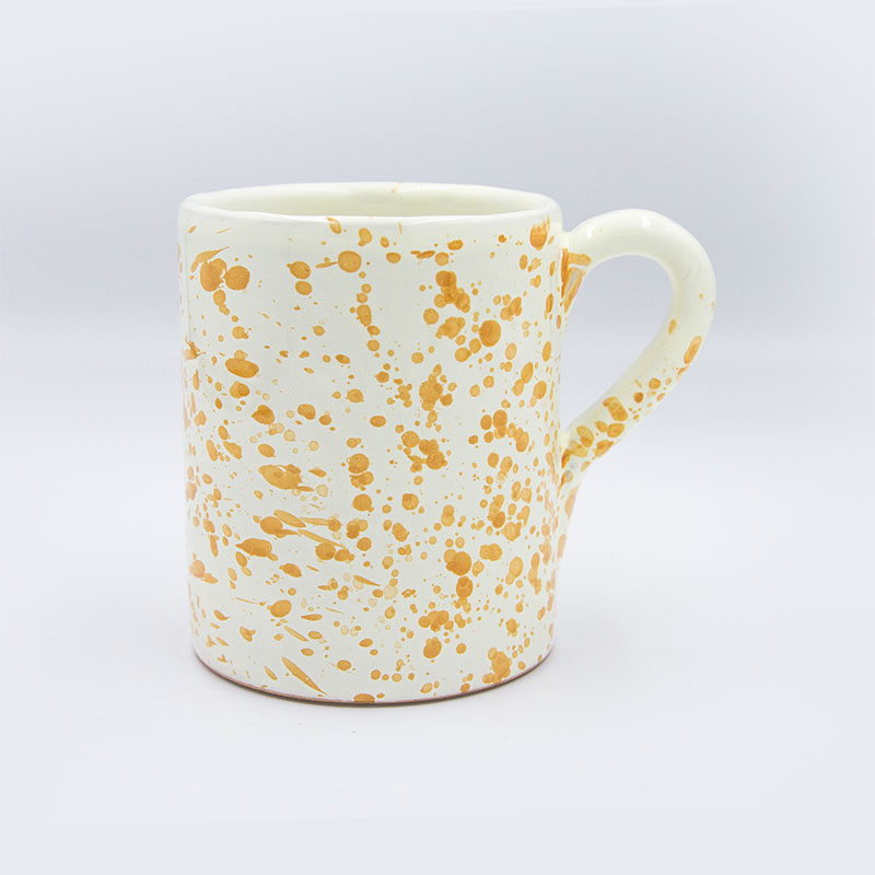 Splatter Mug, H10cm, Burnt Orange-0