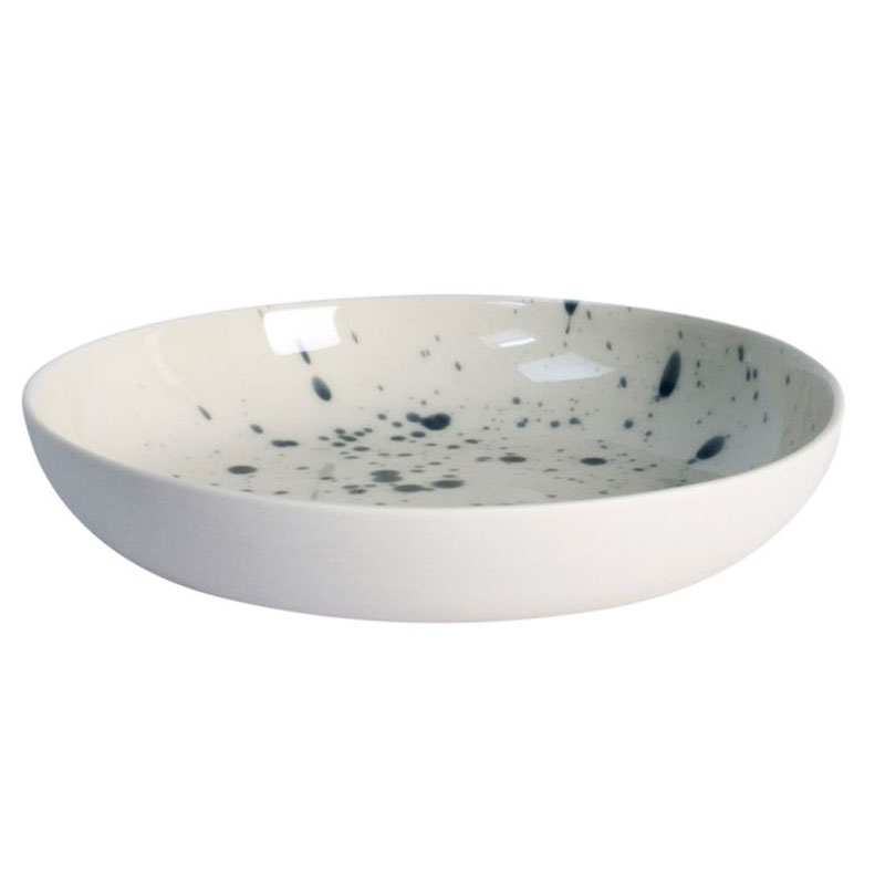 Studio Pasta Plate, D21cm, Splatter Blue-0