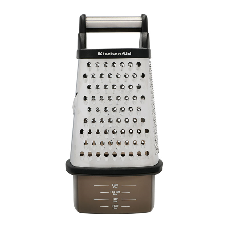 Universal Box Grater with Measuring Cups-5