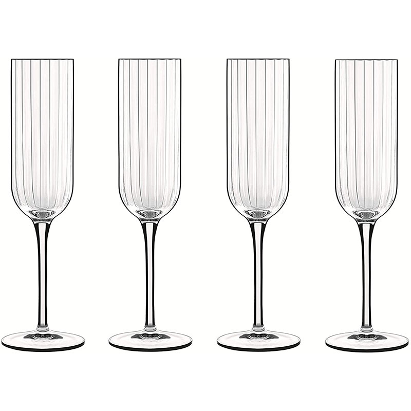 Bach set of 4 flute  glasses, 210ml-1