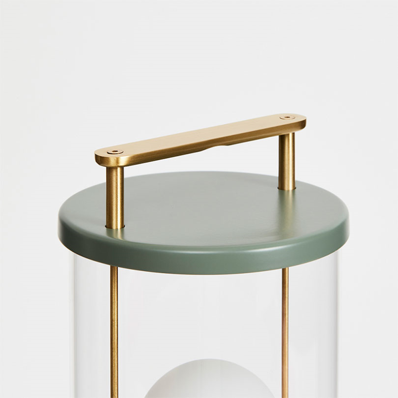 Tala x Farrow & Ball The Muse Portable Lamp, Pleasure Garden Green-1