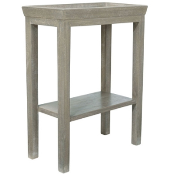 Side Table, Gustavian, Wooden, Silver Birch, 48 x 25 x 59cm-0