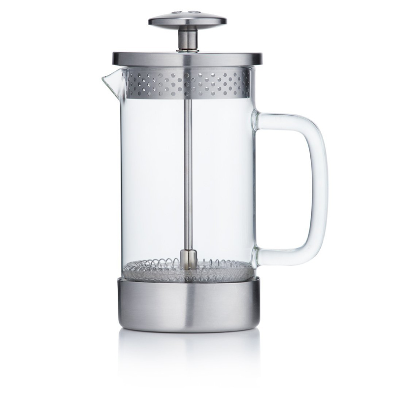 3 Cup Coffee Press, 350ml, Stainless Steel-0