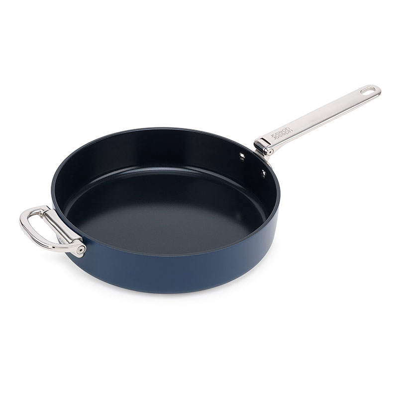 Space Folding Frying Pan, 30cm, Midnight Blue-1