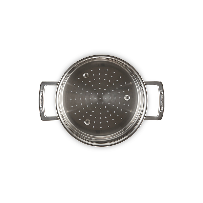 3 Ply Stainless Steel - Uncoated Steamer insert, 20cm-3