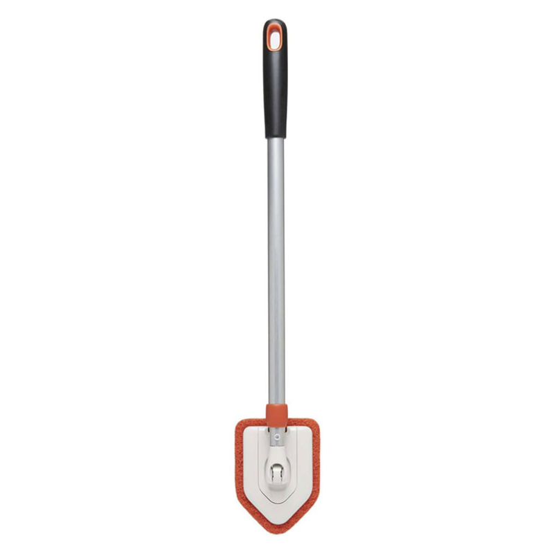 Extendable tub & tile scrubber, Silver/Grey-3