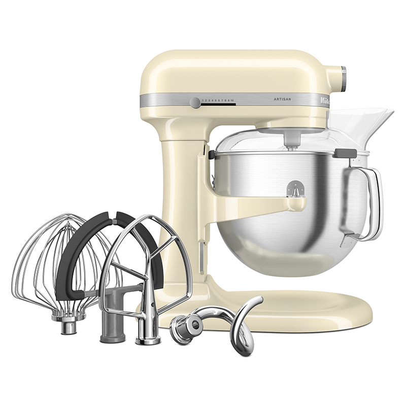 Bowl Lift Mixer, 6.6L, Almond Cream-3