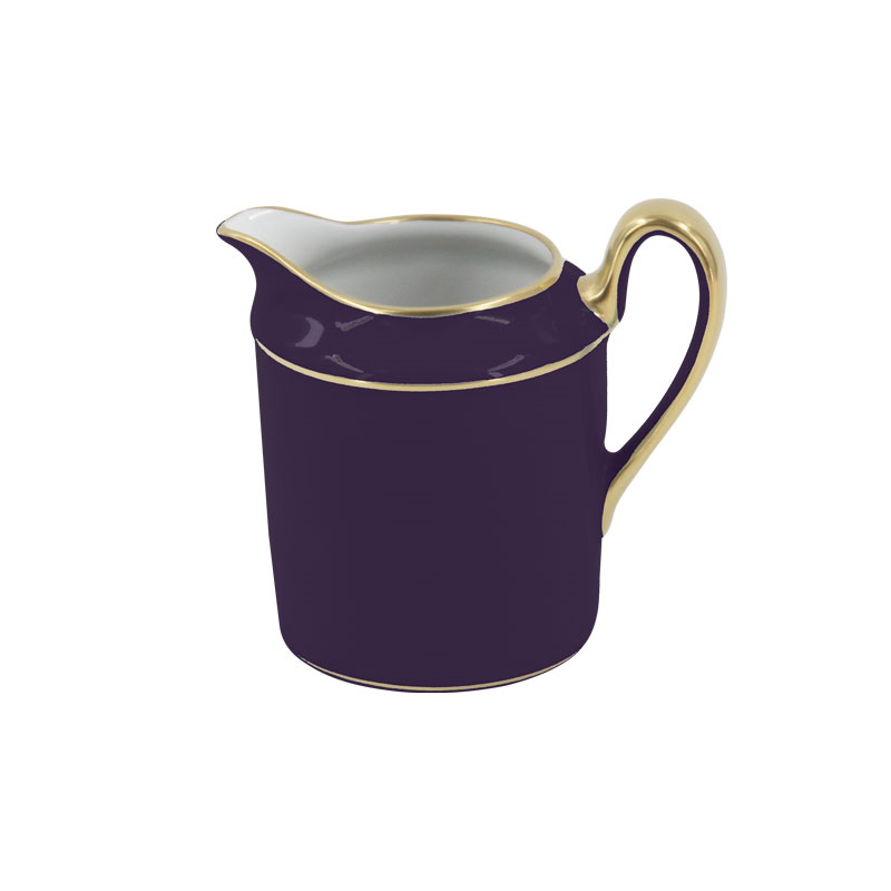 Sous Le Soleil Empire Cream Jug, 150ml, Matt Gold Classic Sevres Blue-0