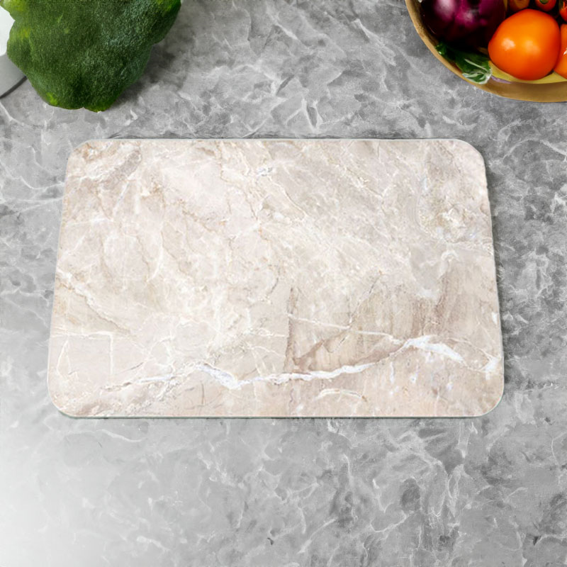 Marble Medium Board, 40 x 30cm, Beige-0