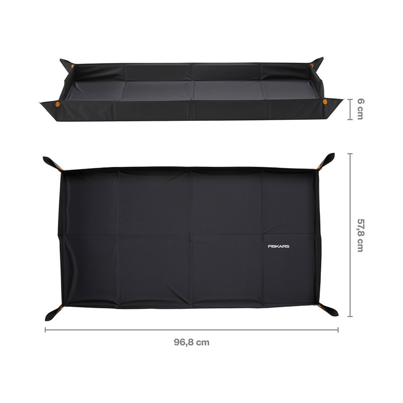 Urban Gardening Planting Mat, H28.9 x L3.5 x W29.5cm, Black-5