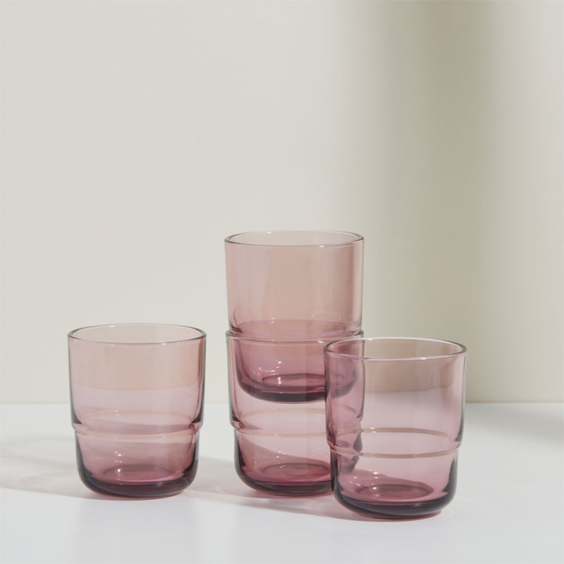 Set of 4 Glasses, 500ml, Sunrise-2