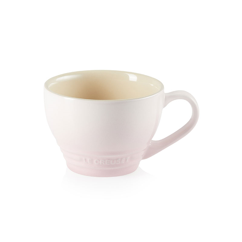 Stoneware Grand mug, 400ml, Shell Pink-0