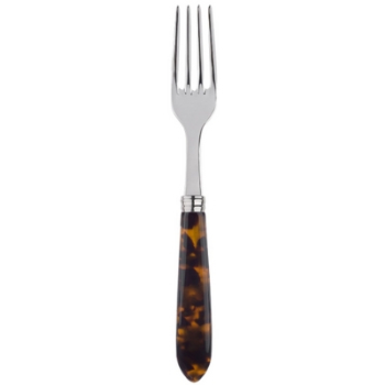 Tortoise Dinner Fork, L22cm, Brown-0