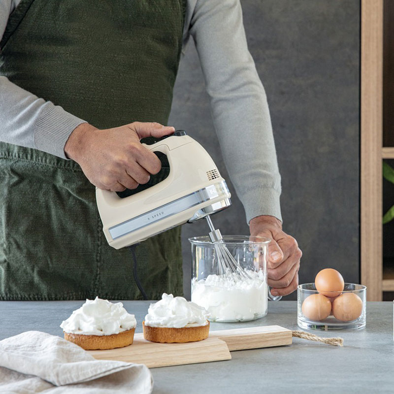 Hand mixer, 9-speed, Almond Cream-1