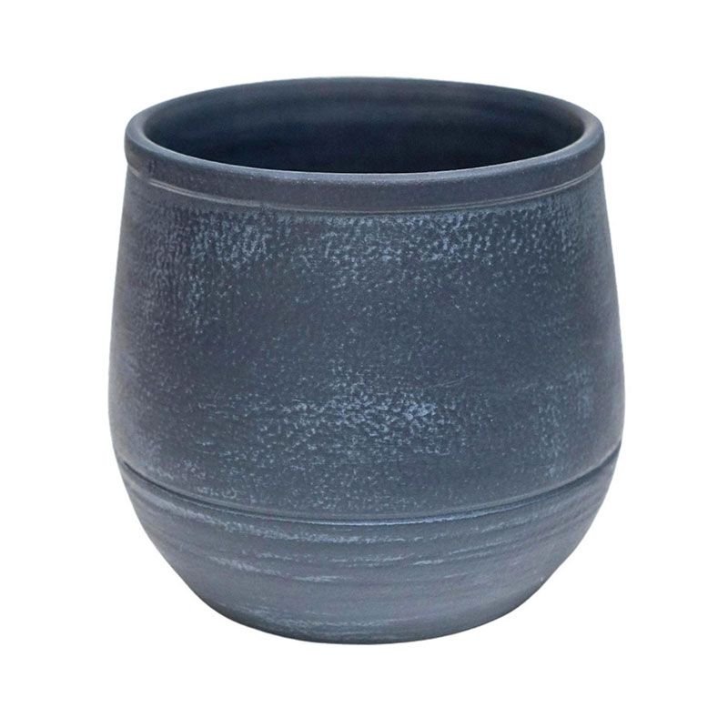 Handthrown Planter, D25cm, Azurite-1