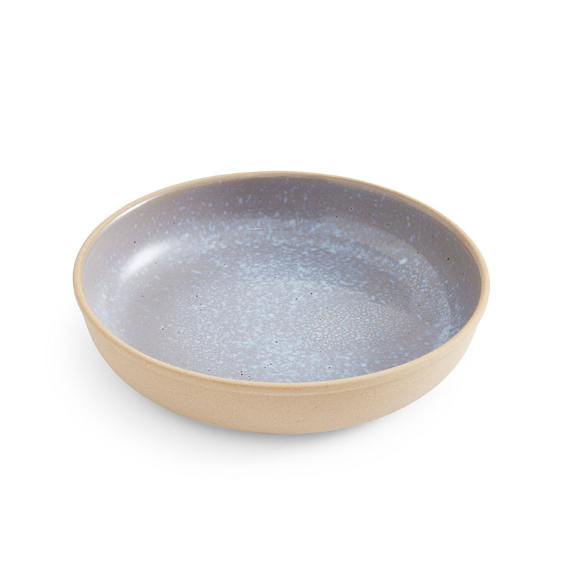 Minerals Set of 4 Low Bowls, D22cm, Aqua-2