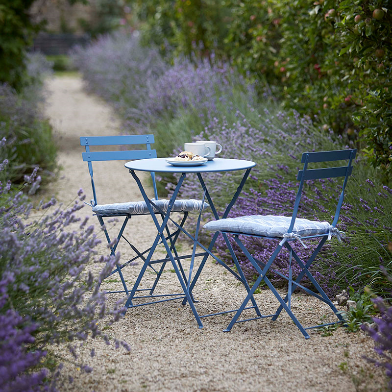 Rive Droite Bistro Set, Small, Blue-0