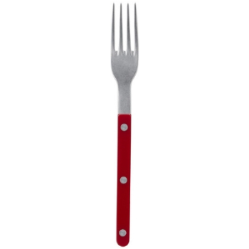 Bistrot Vintage Dinner Fork, L22cm, Burgundy-0