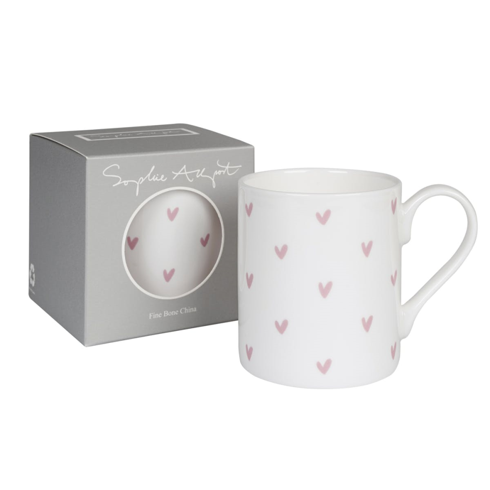 Pink Hearts Mug, 275ml-2