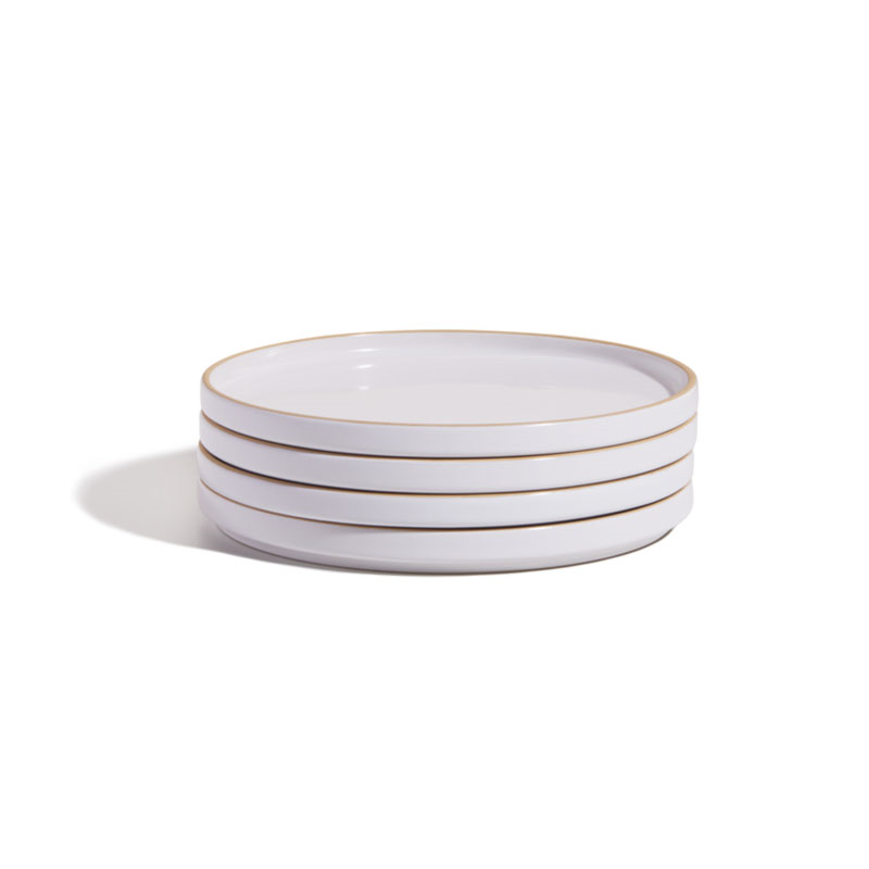 Set of 4 Salad Plates, 22cm, Steam-1