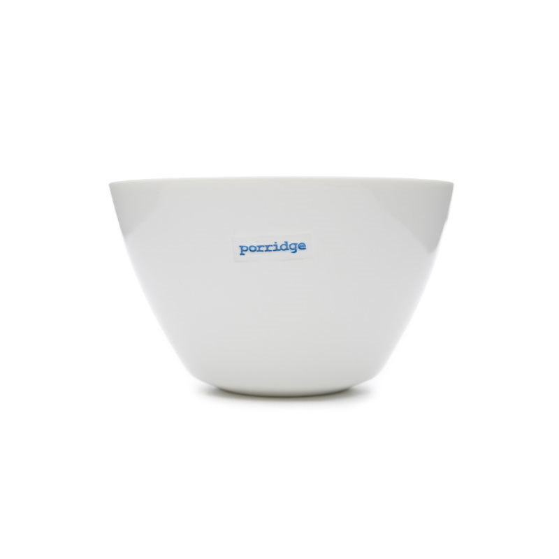 Word- Medium Bowl "Porridge", Set of 2-0