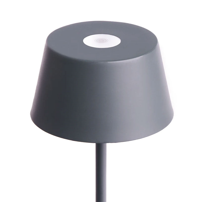 Scoon Rechargeable Table Lamp in Shale-6