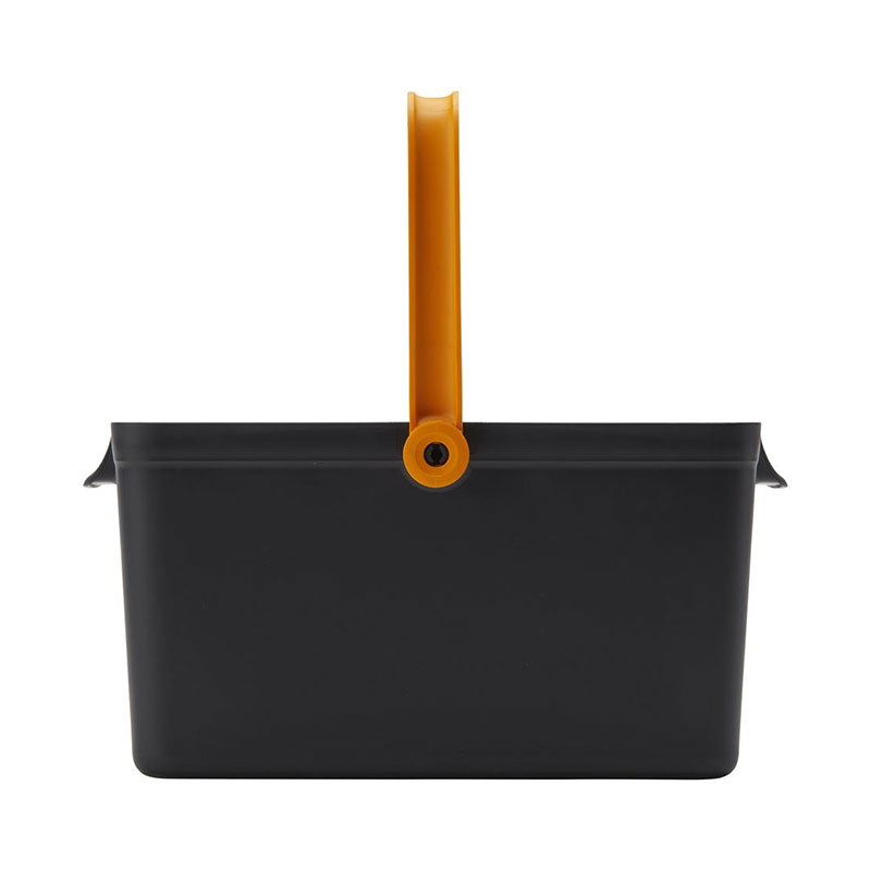 Urban Gardening Tool Box, H17.5 x L34.9 x W31.4cm, Black and Orange-5