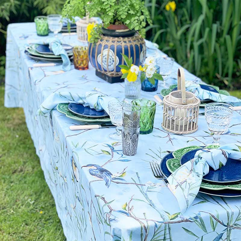 Portobello Cotton Tablecloth, 170 x 350cm-1