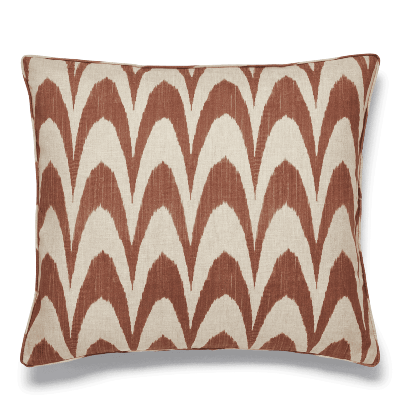 Shaila Cushion Cover, 56 x 56cm, Tabac-1