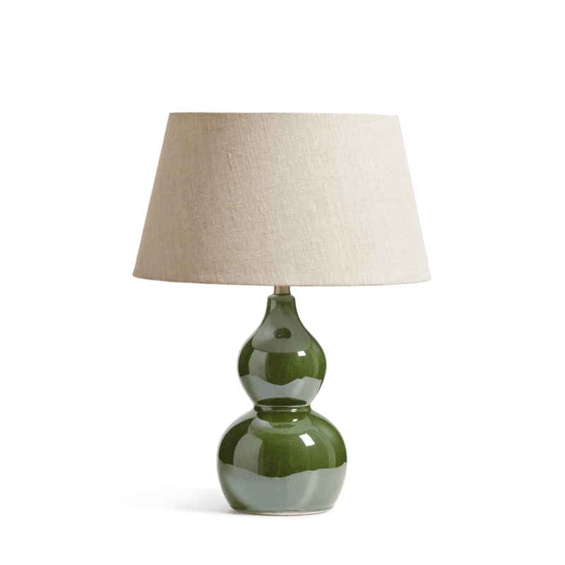 Kalinda Table Lamp, H39cm, Moss-2