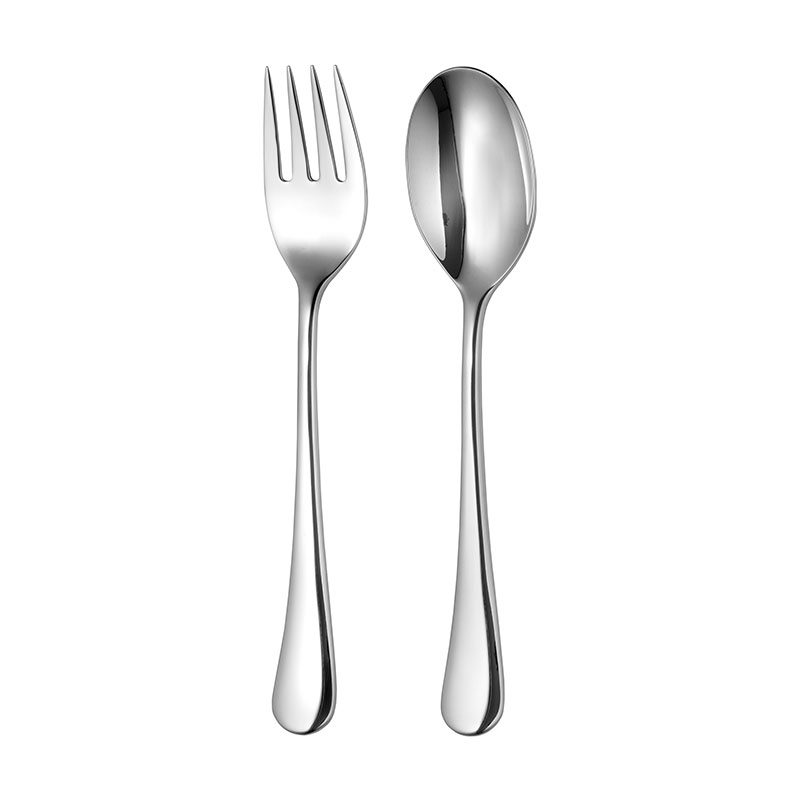 Radford Set of Large Servers, Stainless Steel-0