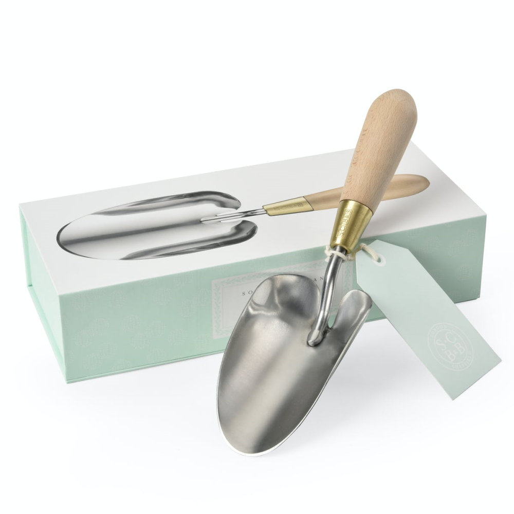 Boxed Trowel, Silver/Natural-1