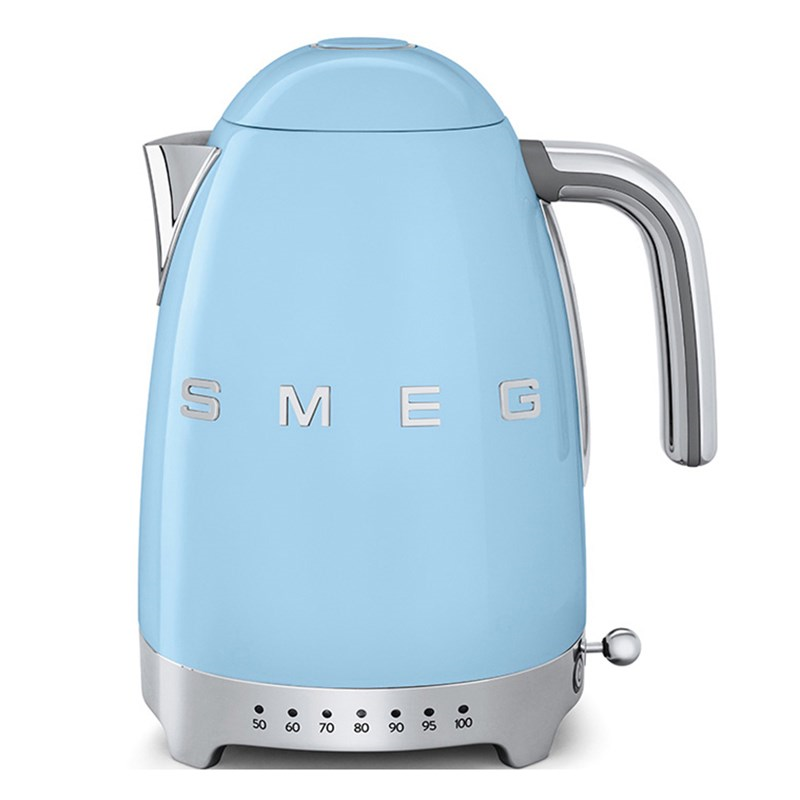 50's Retro Kettle with 7 temperature settings, 1.7 litres, pastel blue-0