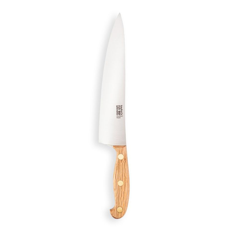 Heritage Oak Cooks Knife, 20cm-1