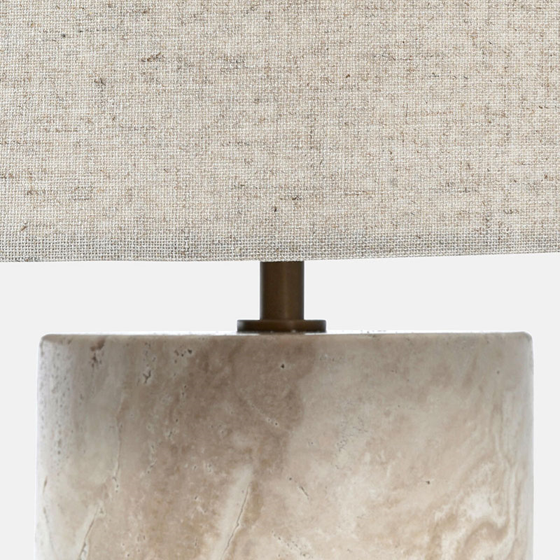 Remi Table Lamp, H35cm, Cream-5