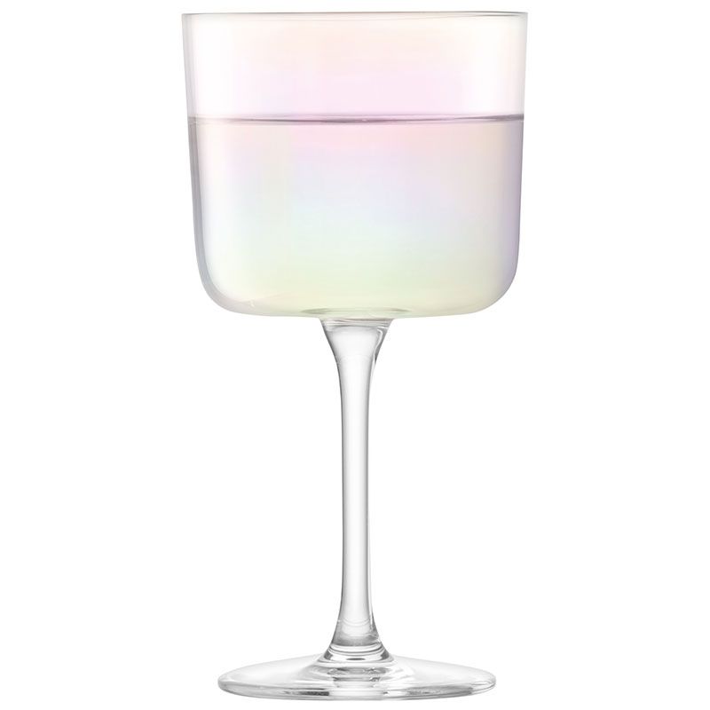 Iridescence Set of 2 Wine Glasses, 250ml, Mother of Pearl-2