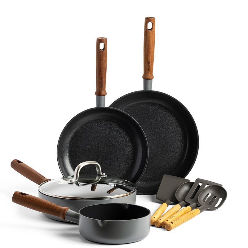 Mayflower Pro Pro Non-Stick 9 Piece Set, Charcoal Grey-0