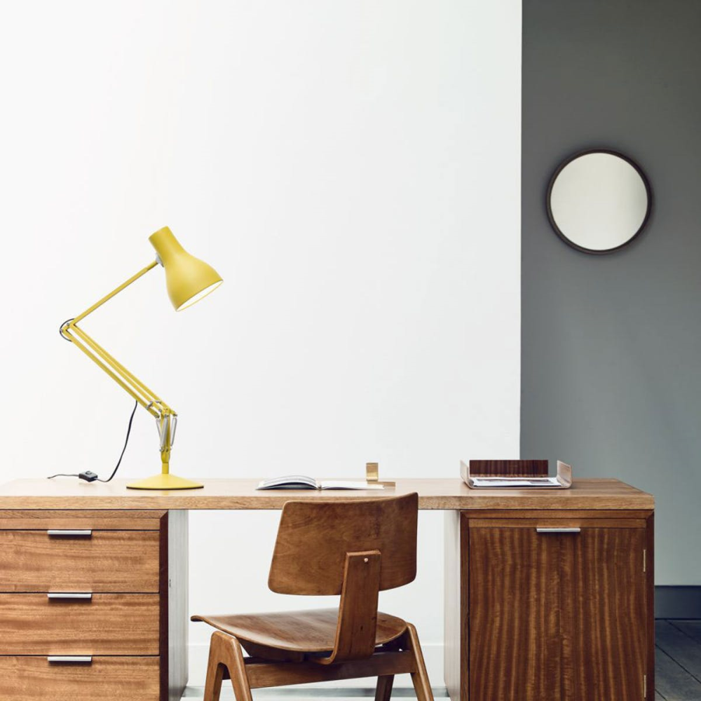 Type 75 - Margaret Howell Desk lamp, Yellow Ochre-1